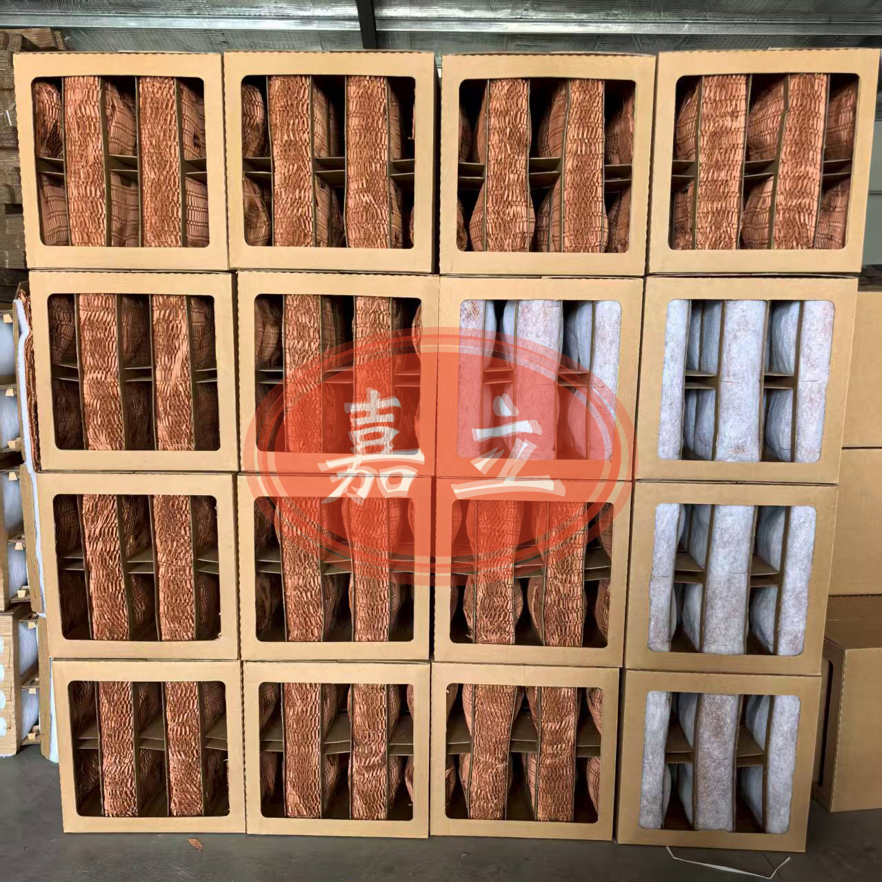 盘龙纸盒式干湿过滤器